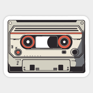 Retro Mix Tape Sticker Sticker